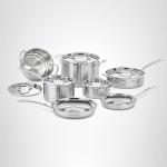 12-Piece Stainless Steel Camping Cookware Set