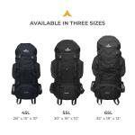 TETON 55L Scout Internal Frame Backpack with Rain Cover