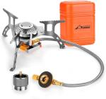 WADEO 3700W Portable Camping Gas Stove with Case