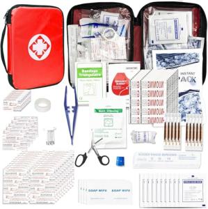 300PCS Small Portable First Aid Kit for Camping