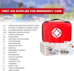 Compact 300PCS First Aid Kit for Outdoor Adventures