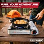 Dual Fuel Portable Camp Stove - 12K BTU