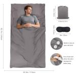 BREENHILL Camping Sleeping Bag Liner & Travel Sheet