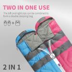 Peirhw Lightweight Waterproof Sleeping Bag for Camping