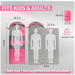 Peirhw Lightweight Waterproof Sleeping Bag for Camping