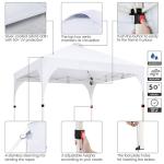 Yaheetech 10x10 Pop Up Canopy Tent with Vent