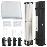 Yaheetech 10x10 Pop Up Canopy Tent with Vent