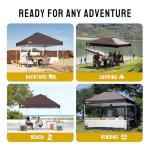 CROWN SHADES 10x10 Pop Up Beach Canopy Tent