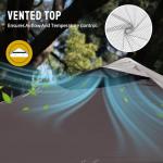 CROWN SHADES 10x10 Pop Up Beach Canopy Tent