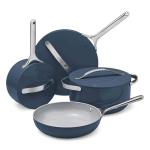 Ceramic Non-Stick Cookware Set with Storage Solutions