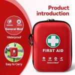 170-Piece Lightweight First Aid Kit in Hard Case