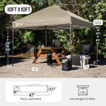 CROWN SHADES 10x10 Pop Up Canopy Tent