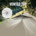 CROWN SHADES 10x10 Pop Up Canopy Tent