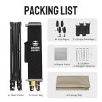 CROWN SHADES 10x10 Pop Up Canopy Tent