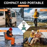 KOMAN Portable Camp Propane Stove for Outdoor Cooking