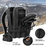 Hannibal Tactical Black MOLLE Assault Backpack