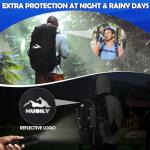 NUBILY 50L Waterproof Hiking Backpack with Rain Cover