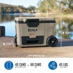Ninja FrostVault 45QT Cooler with Wheels