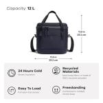 12L Soft Cooler Bag in Surf Blue