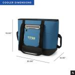 Titan Cooler Bag Holds 30 Cans, Navy Blue