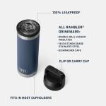 YETI Rambler 530ml Vacuum Insulated Stainless Steel Bottle