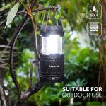 Battery-Powered LED Lanterns for Camping, 4-Pack