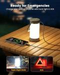 Rechargeable Camping Lantern with 5 Brightness Levels