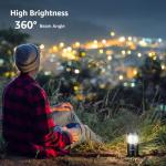 Battery-Powered LED Lanterns for Camping, 4-Pack