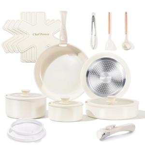 Non-Toxic Chef Power Ceramic Cookware Set