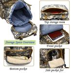 Ziliyy Waterproof Hiking Backpack for Men & Women