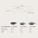 Nonstick Fry Pan Set – 3-Piece Combo