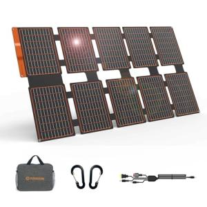 100W Portable Solar Panel Charger for Camping