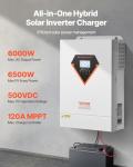VEVOR 6000W Hybrid Solar Inverter Charger