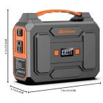 Portable Solar Power Station with 40W Panel