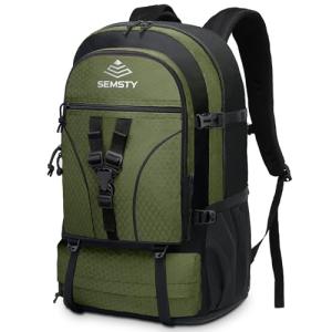 Expandable 40+5L Hiking Backpack for Men & Women