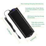Sunway 12V Solar Car Battery Charger & Maintainer