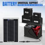 ECO-WORTHY 12V Portable Waterproof Solar Charger