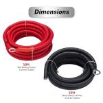 InstallGear 5 AWG 10ft Battery Inverter Cables