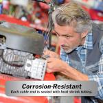 InstallGear 5 AWG 10ft Battery Inverter Cables