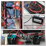 2 AWG Pure Copper Battery Inverter Cable Set