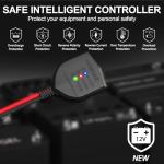 12W Portable Solar Battery Charger for Cars and Boats