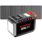 Marbero 148Wh Portable Solar Power Station with Panel