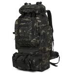 King’sGuard 100L Military Camping Backpack - Black
