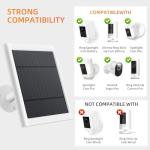 2 Pack Solar Panel for Ring Cameras
