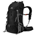 Loowoko 50L Waterproof Hiking Backpack with Rain Cover