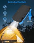 Kepswin 49800mAh Solar Power Bank with 4 Cables