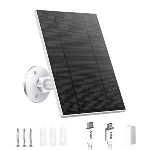 5W Solar Panel for Outdoor Security Cameras