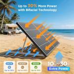 Callsun 400W Bifacial Solar Panel Kit (2-Pack)