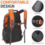 Lightweight 40L Waterproof Hiking Backpack for Travel