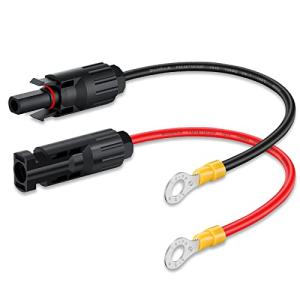 ELECTOP 10AWG Solar Panel Connector Cable Set